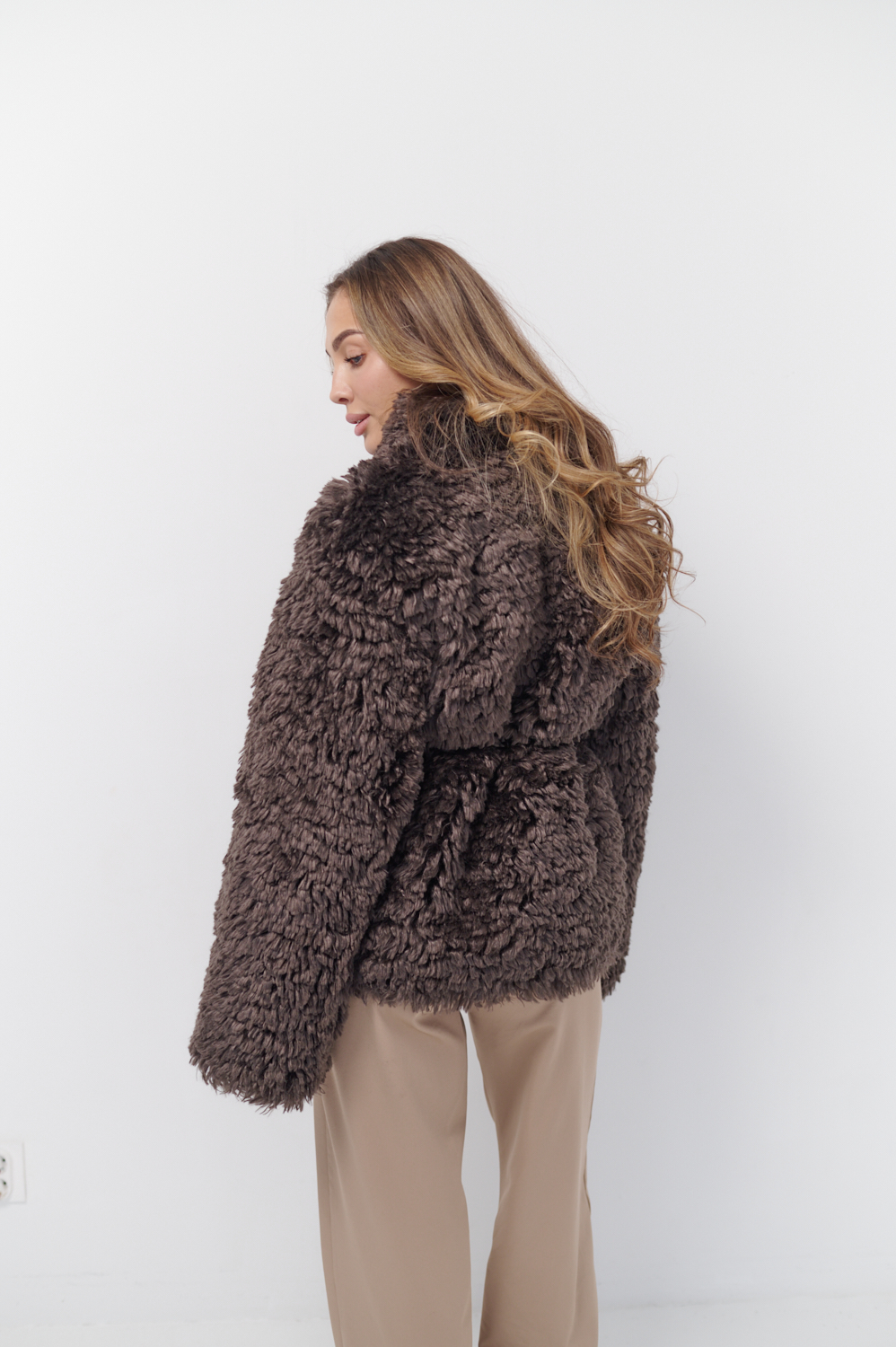 фото Шуба из эко меха тиградо 00-000002309 в Красноярске от магазина Style-Way