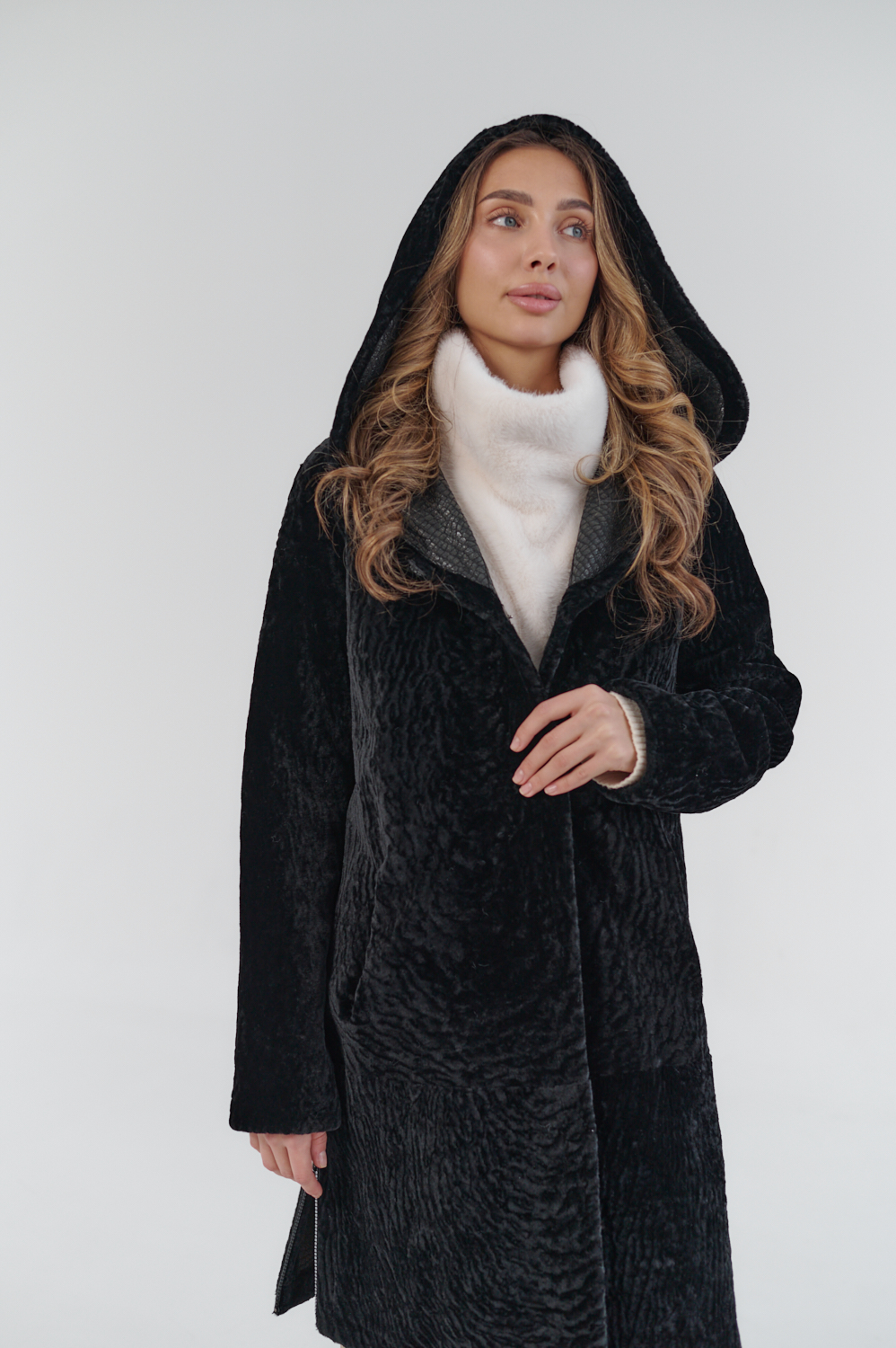 фото Двусторонняя дубленка Luxia,Турция 00-00002106 в Красноярске от магазина Style-Way