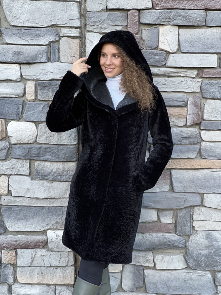 фото Двусторонняя дубленка Luxia,Турция 00-00002106 в Красноярске от магазина Style-Way