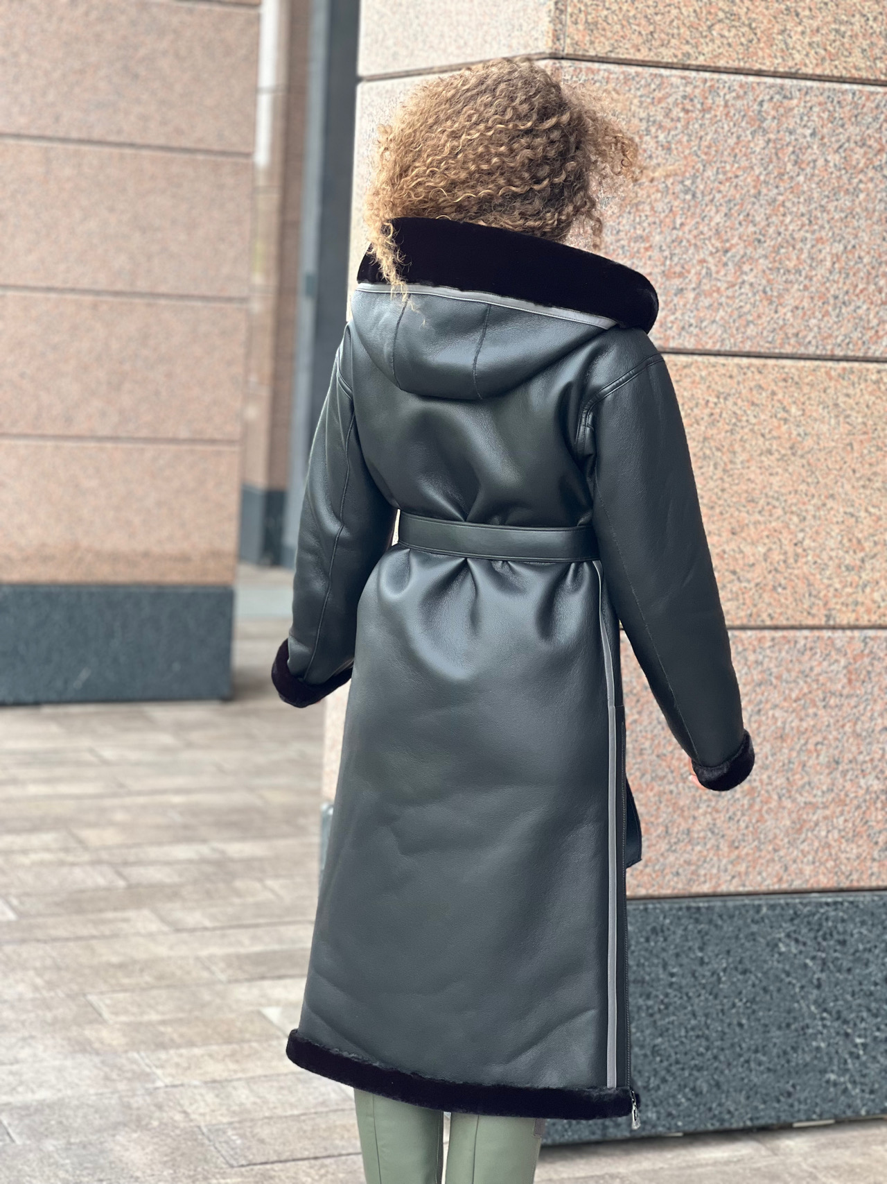 фото Дубленка из эко меха   00-00001854 в Красноярске от магазина Style-Way