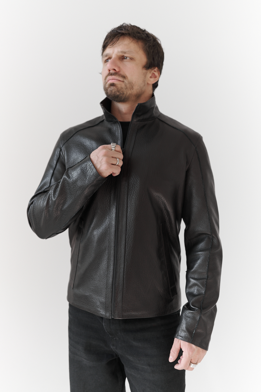 фото  Кожаная куртка, Турция 00-00002351 в Красноярске от магазина Style-Way