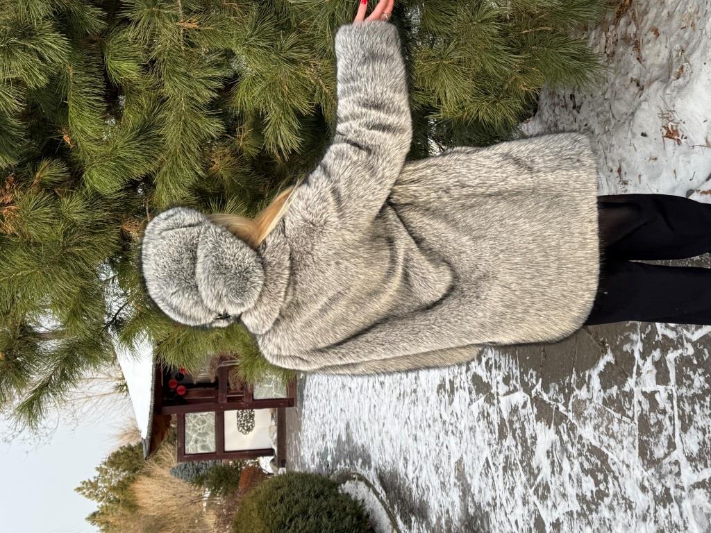 фото Шуба из эко меха под чернобурку 00-000002164 в Красноярске от магазина Style-Way