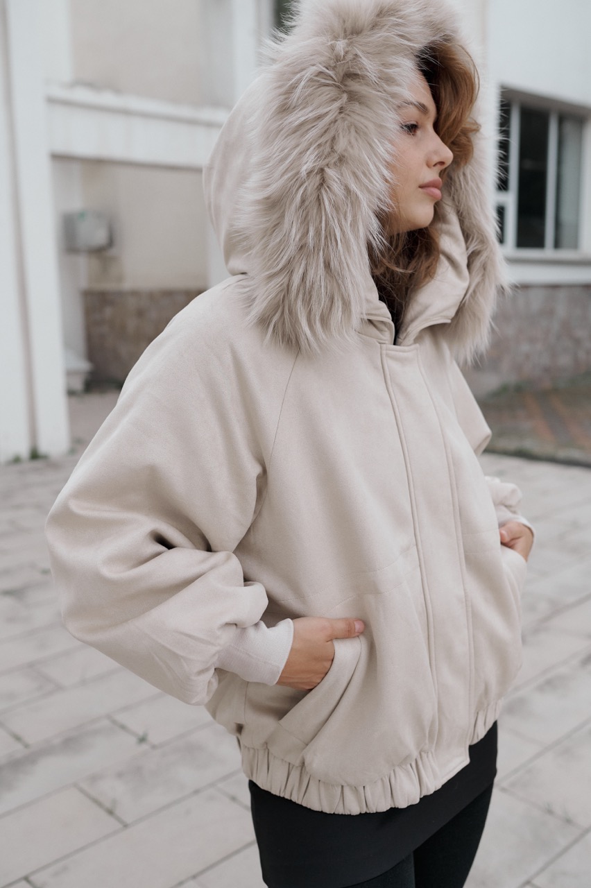 фото Куртка из экозамши на синтепоне Chiago 00-00002420 в Красноярске от магазина Style-Way