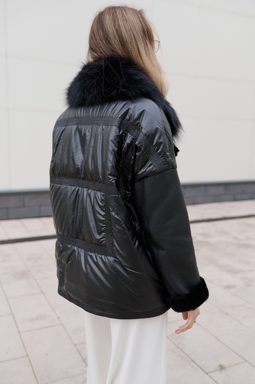 фото Пуховик-дубленка  00-00002401 в Красноярске от магазина Style-Way