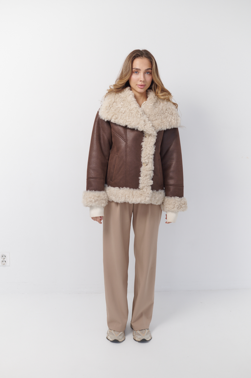 фото Дубленка из эко замши и меха 00-00002325 в Красноярске от магазина Style-Way