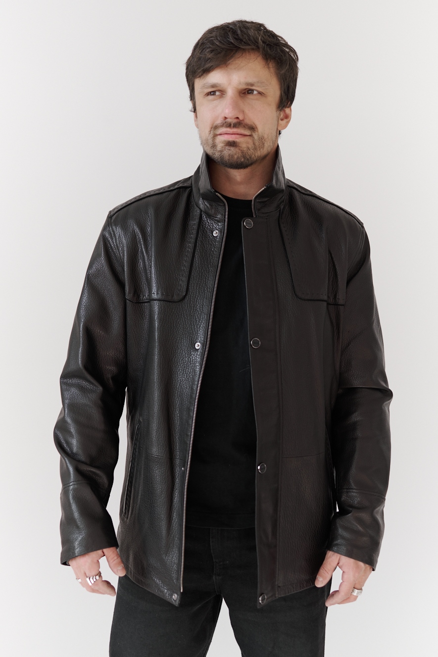 фото  Кожаная куртка, Турция 00-00002359 в Красноярске от магазина Style-Way