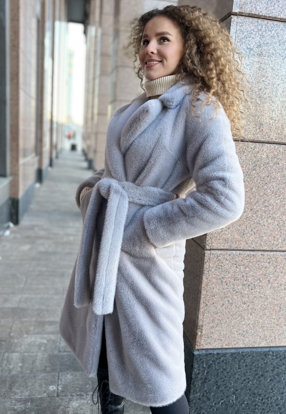 фото Пальто из ЭКО Норки  00-000001845 в Красноярске от магазина Style-Way