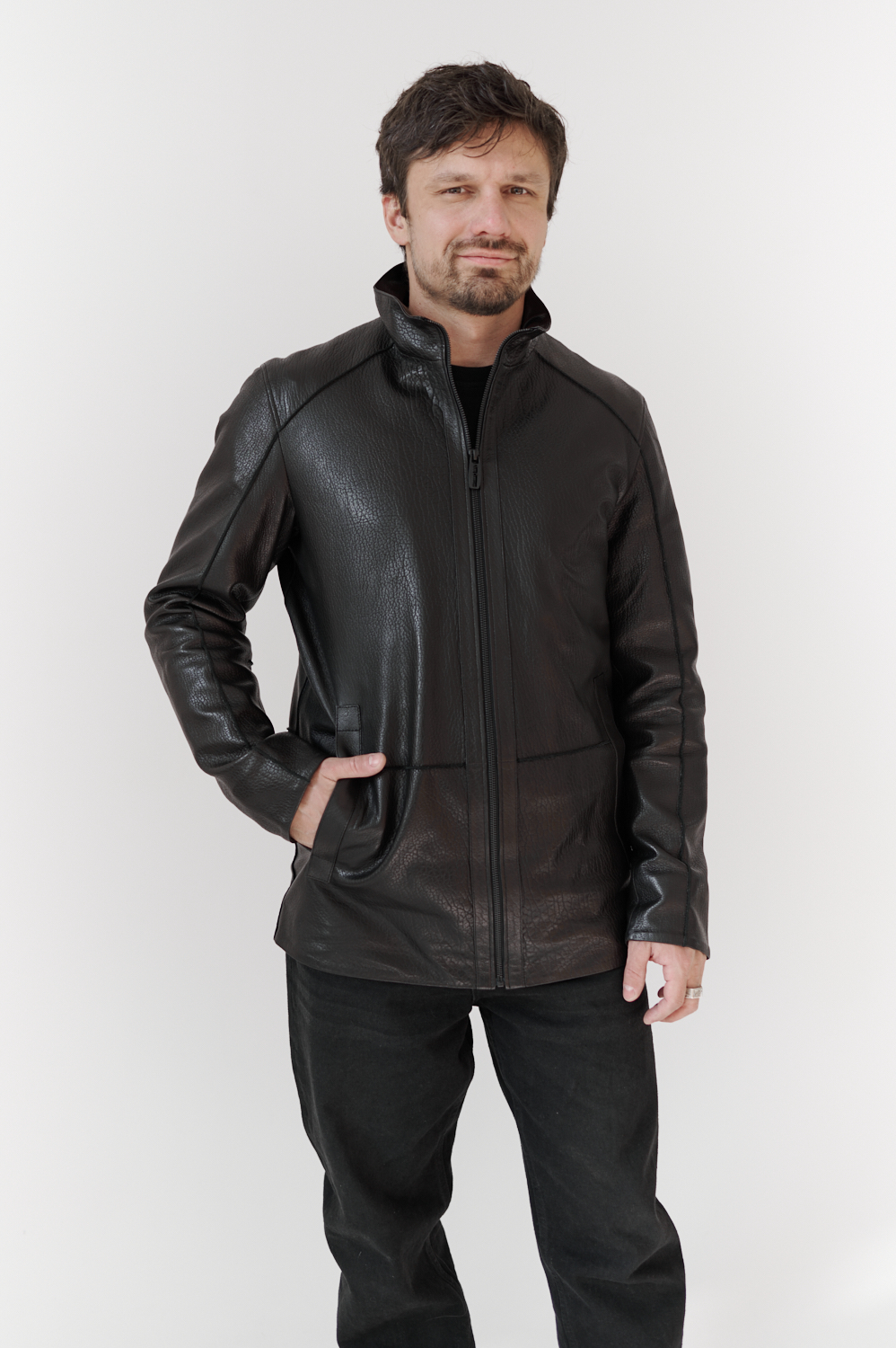 фото  Кожаная куртка, Турция 00-00002358 в Красноярске от магазина Style-Way