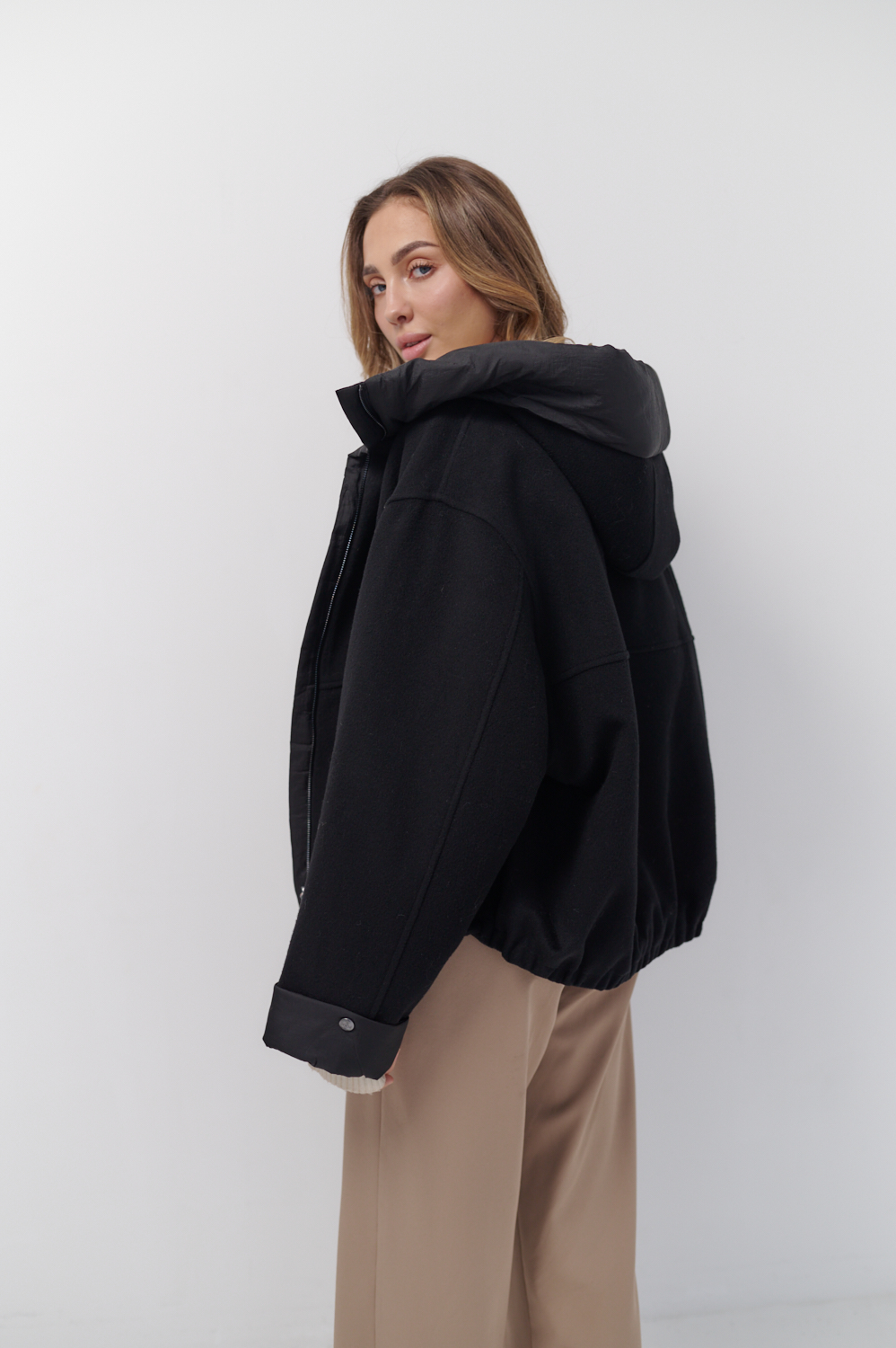 фото Пуховик Torriss двусторонний из шерсти 00-00002329 в Красноярске от магазина Style-Way