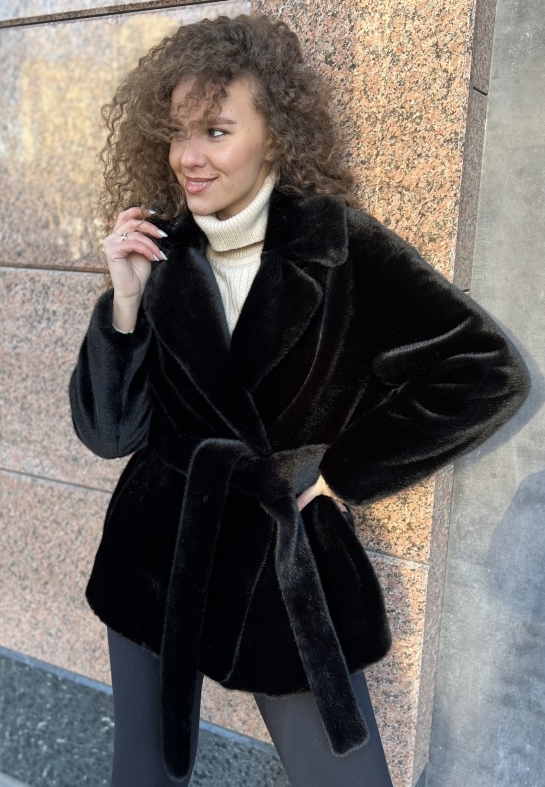 фото Пальто из ЭКО Норки 00-000001870 в Красноярске от магазина Style-Way