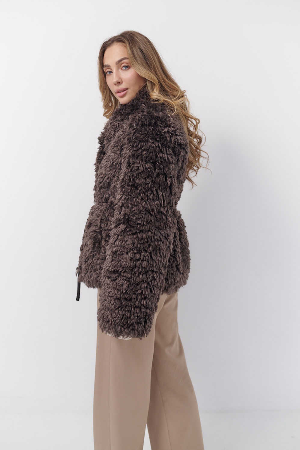 фото Шуба из эко меха тиградо 00-000002309 в Красноярске от магазина Style-Way