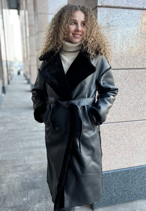 фото Дубленка из эко меха   00-00001849 в Красноярске от магазина Style-Way