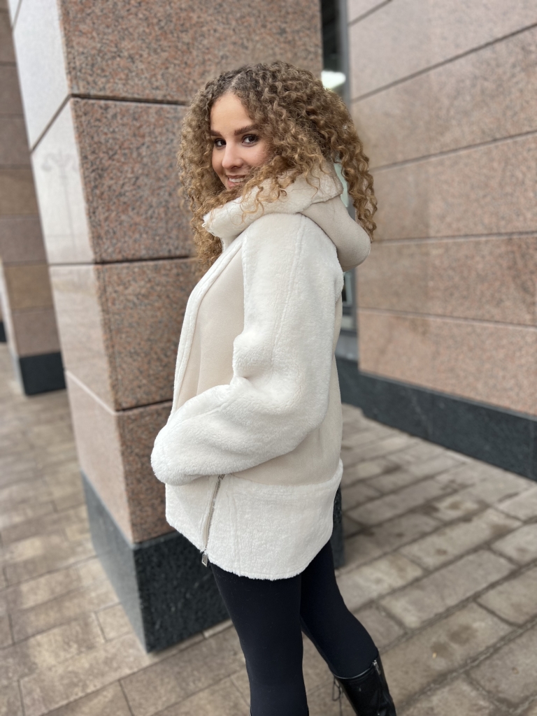 фото Дубленка из эко меха 00-00001783 в Красноярске от магазина Style-Way