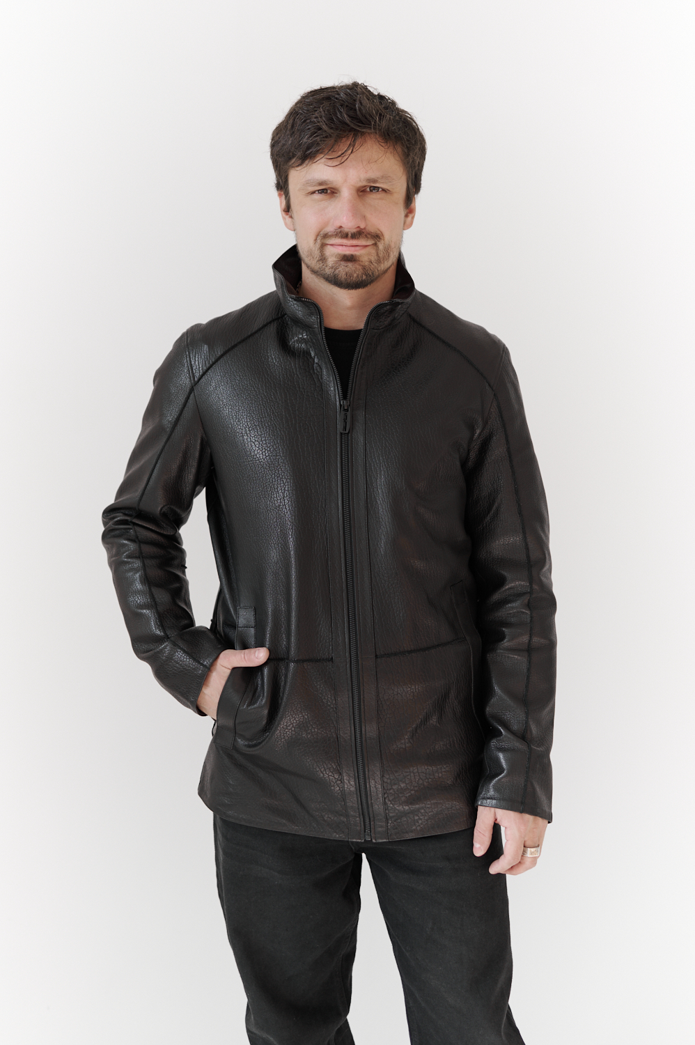 фото  Кожаная куртка, Турция 00-00002358 в Красноярске от магазина Style-Way