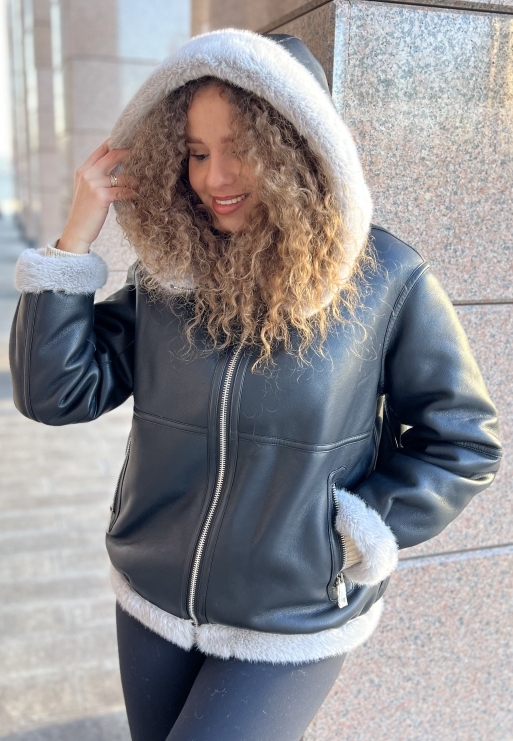 фото Дубленка из эко норки   00-00001851 в Красноярске от магазина Style-Way
