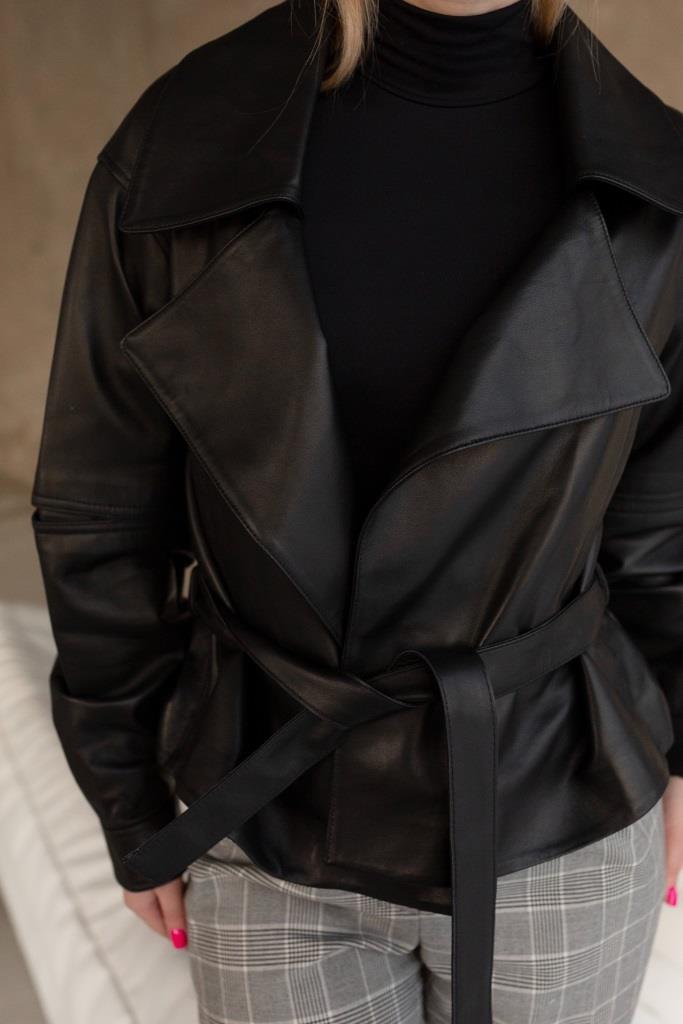 фото Куртка из натуральной кожи 00-00002187 в Красноярске от магазина Style-Way