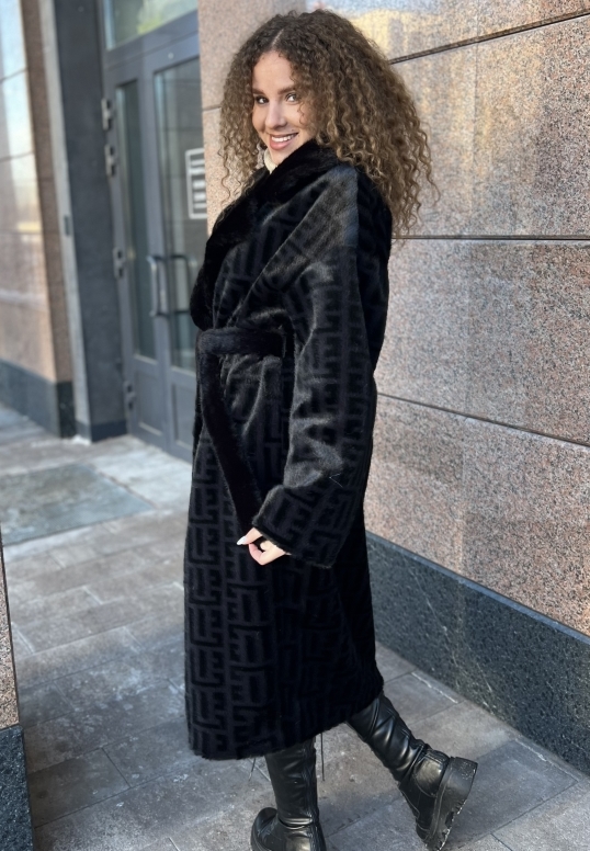 фото Пальто из ЭКО Норки 00-000001867 в Красноярске от магазина Style-Way