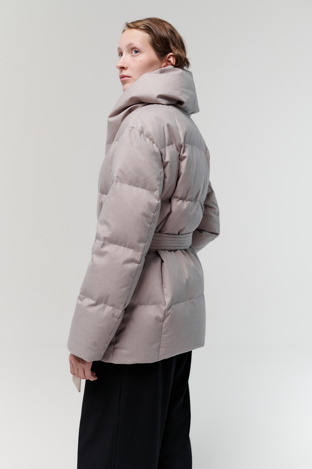 фото Пуховик из шерсти  00-00002253 в Красноярске от магазина Style-Way