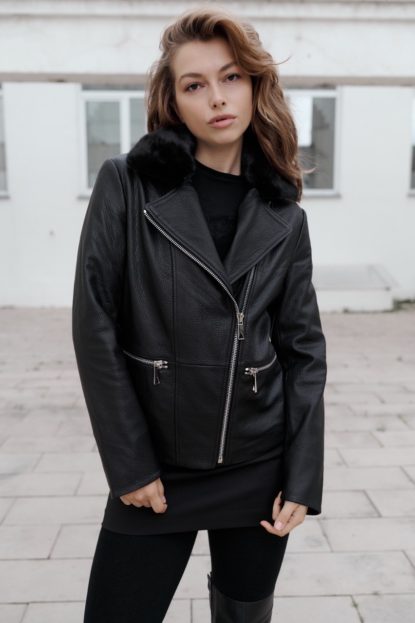 фото Куртка из натуральной кожи 00-00002413 в Красноярске от магазина Style-Way