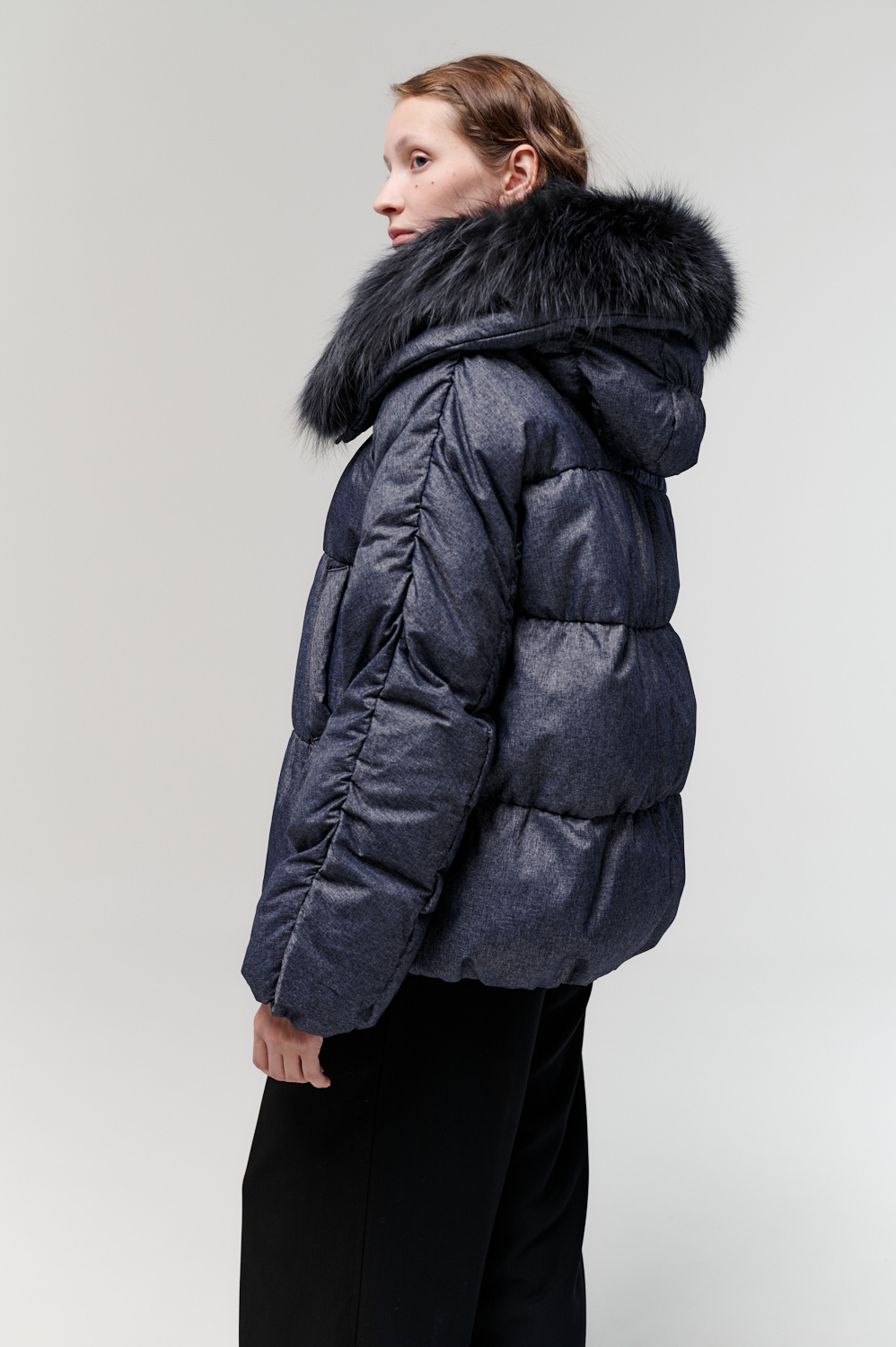 фото Пуховик Torriss с капюшоном 00-00002279 в Красноярске от магазина Style-Way