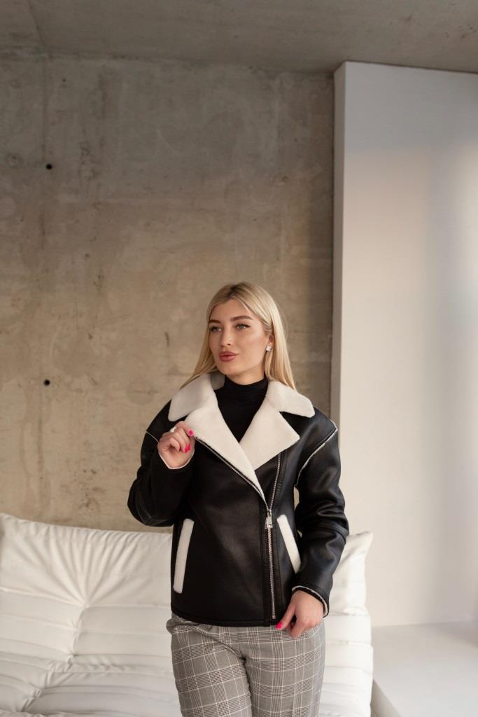 фото Дубленка из эко меха   00-00002191 в Красноярске от магазина Style-Way