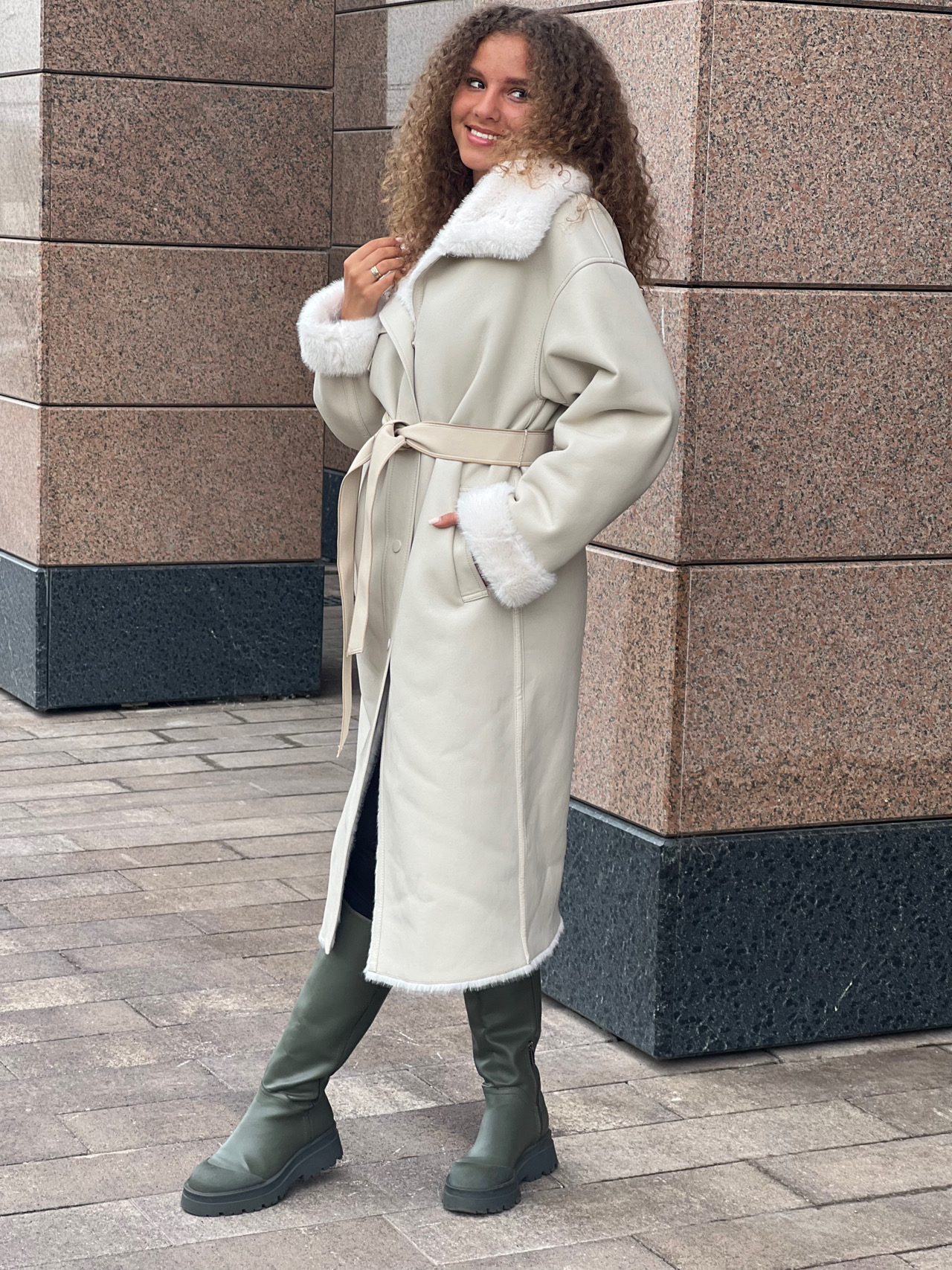 фото Дубленка из эко норки   00-00001853 в Красноярске от магазина Style-Way