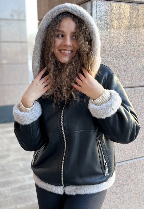 фото Дубленка из эко норки   00-00001851 в Красноярске от магазина Style-Way