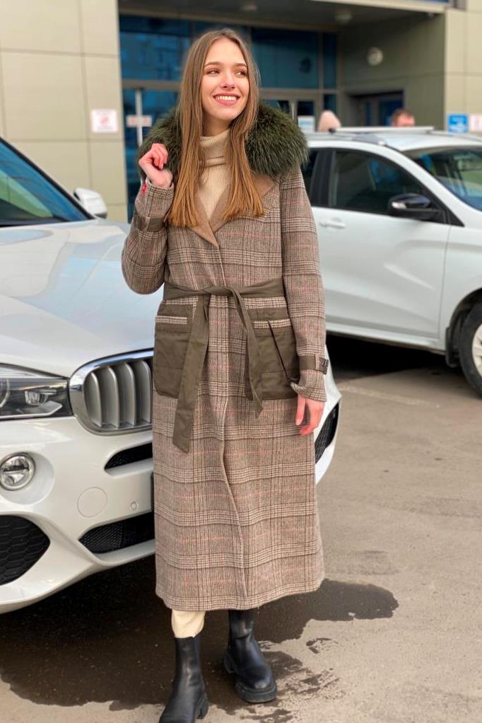 фото Пальто из шерсти альпака, Турция 00-00001126 в Красноярске от магазина Style-Way