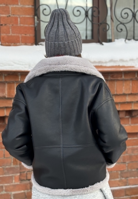 фото Дубленка из эко норки   00-00001857 в Красноярске от магазина Style-Way