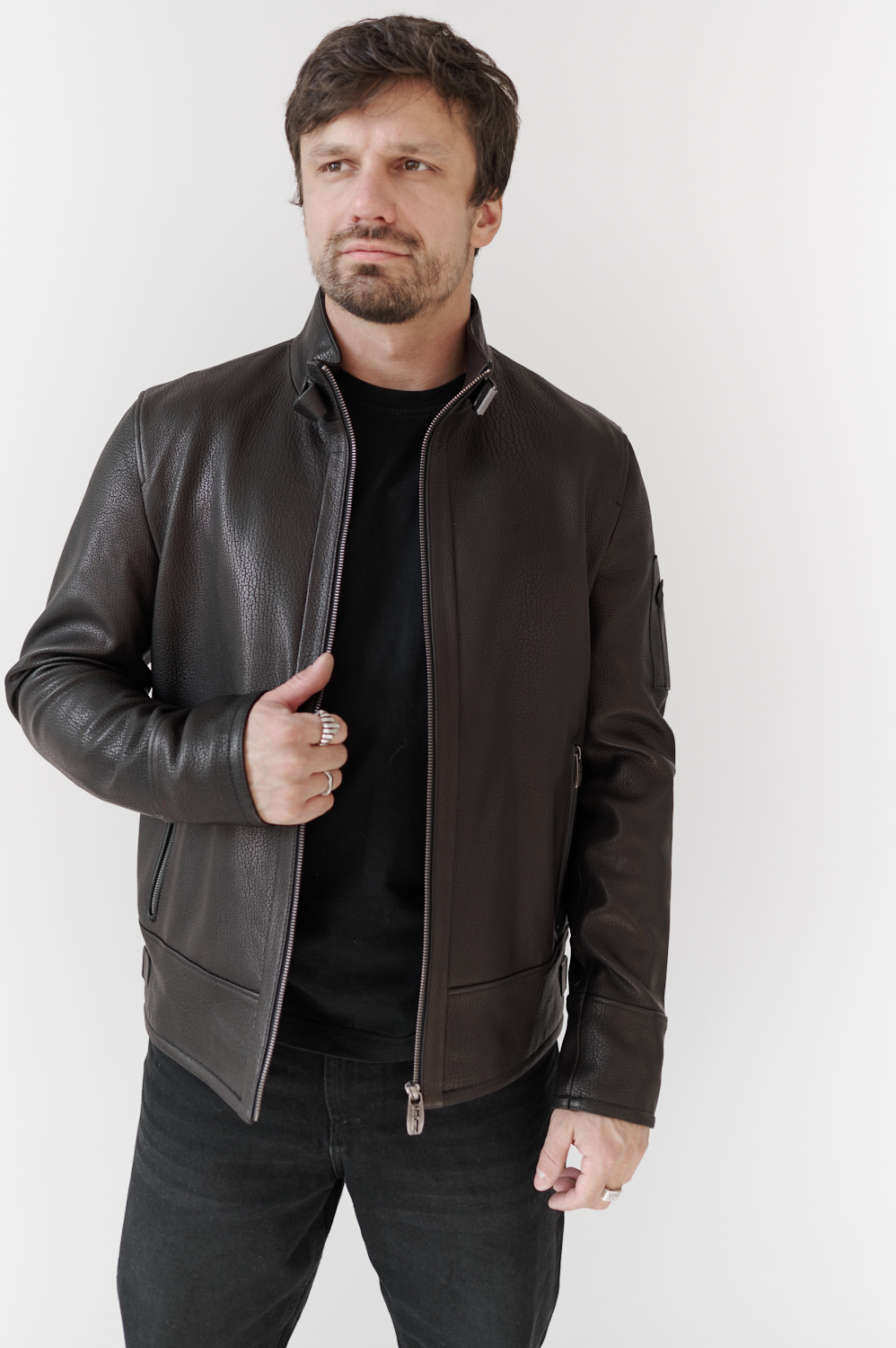 фото  Кожаная куртка, Турция 00-00002354 в Красноярске от магазина Style-Way