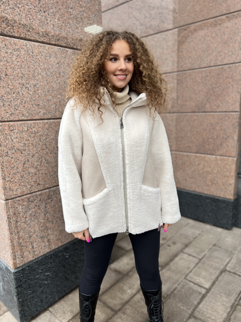фото Дубленка из эко меха 00-00001783 в Красноярске от магазина Style-Way