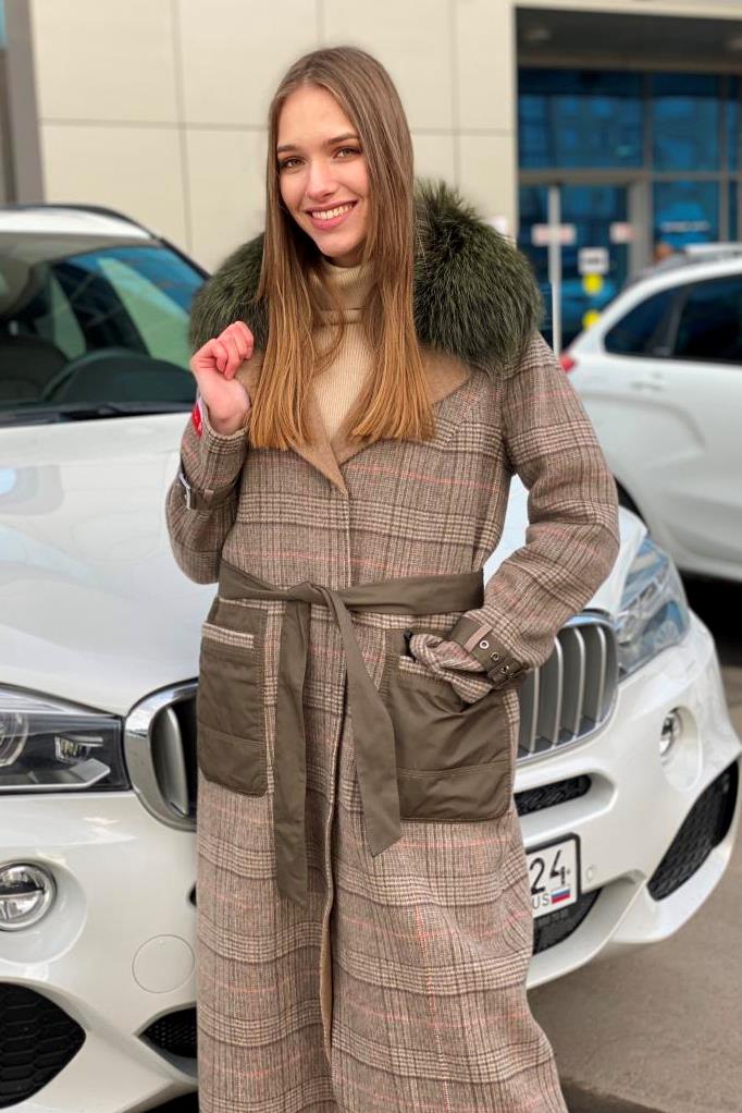 фото Пальто из шерсти альпака, Турция 00-00001126 в Красноярске от магазина Style-Way