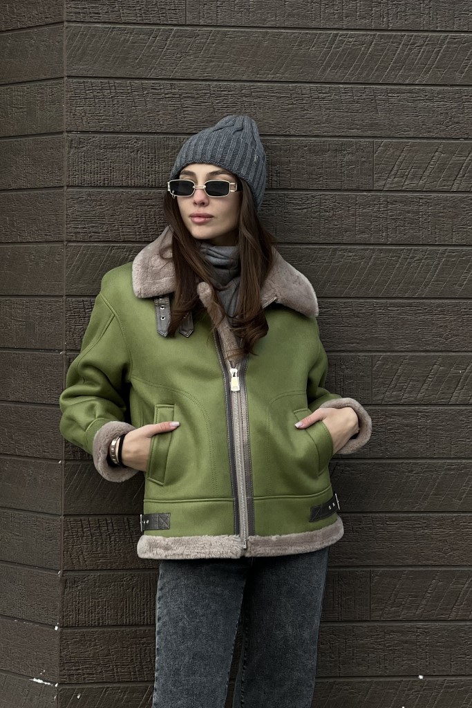 фото Дубленка из эко меха   00-00001813 в Красноярске от магазина Style-Way