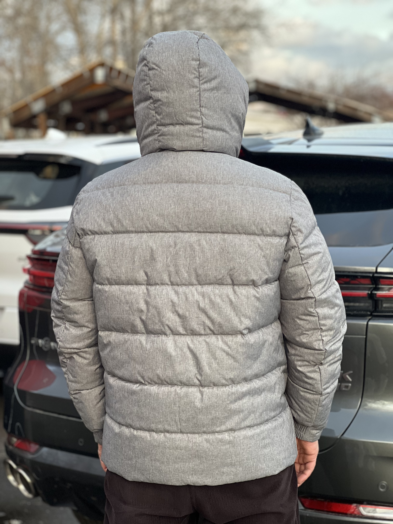 фото Пуховик с капюшоном 00-00002124 в Красноярске от магазина Style-Way