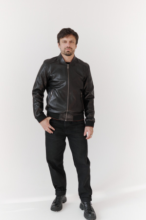 фото  Кожаная куртка, Турция 00-00002356 в Красноярске от магазина Style-Way