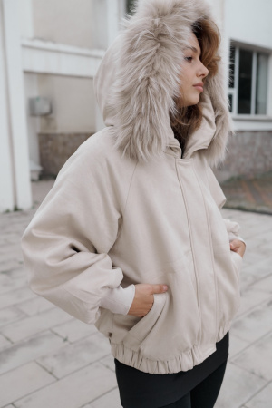 фото Куртка из экозамши на синтепоне Chiago 00-00002420 в Красноярске от магазина Style-Way