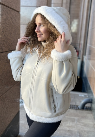 фото Дубленка из эко норки   00-00001852 в Красноярске от магазина Style-Way