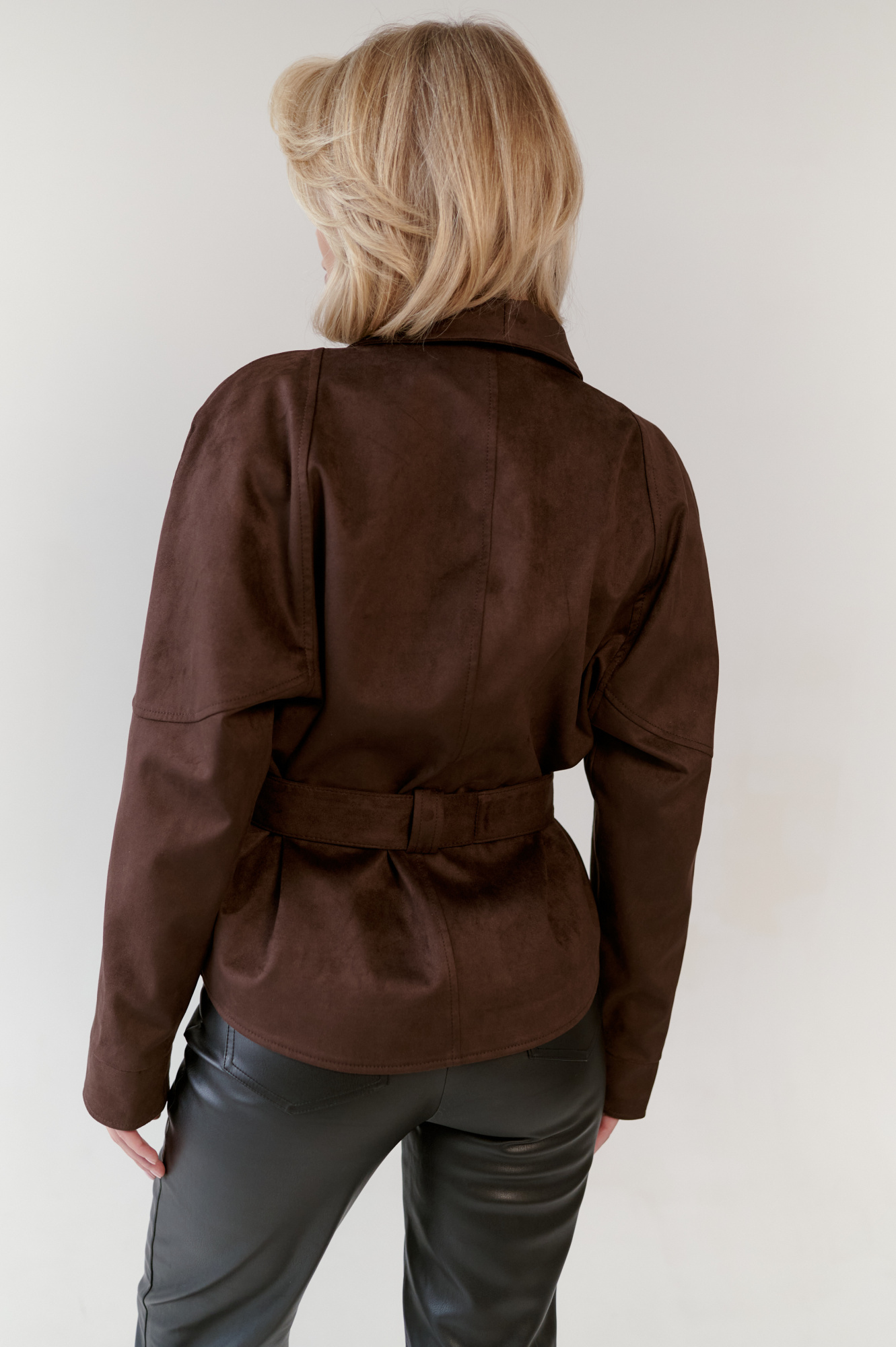 фото Куртка из эко замши 00-00002372 в Красноярске от магазина Style-Way