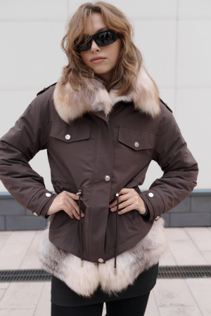 фото Парка с мехом арктической лисы 00-00002412 в Красноярске от магазина Style-Way