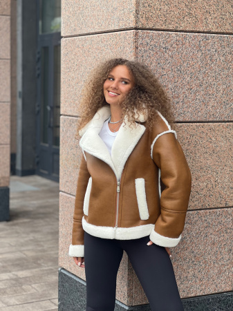фото Дубленка из эко меха   00-00001837 в Красноярске от магазина Style-Way