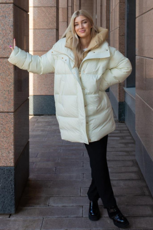 фото Пуховик  с капюшоном 00-00002136 в Красноярске от магазина Style-Way