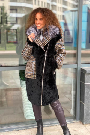 фото Пальто из шерсти альпака, Турция 00-00001287 в Красноярске от магазина Style-Way