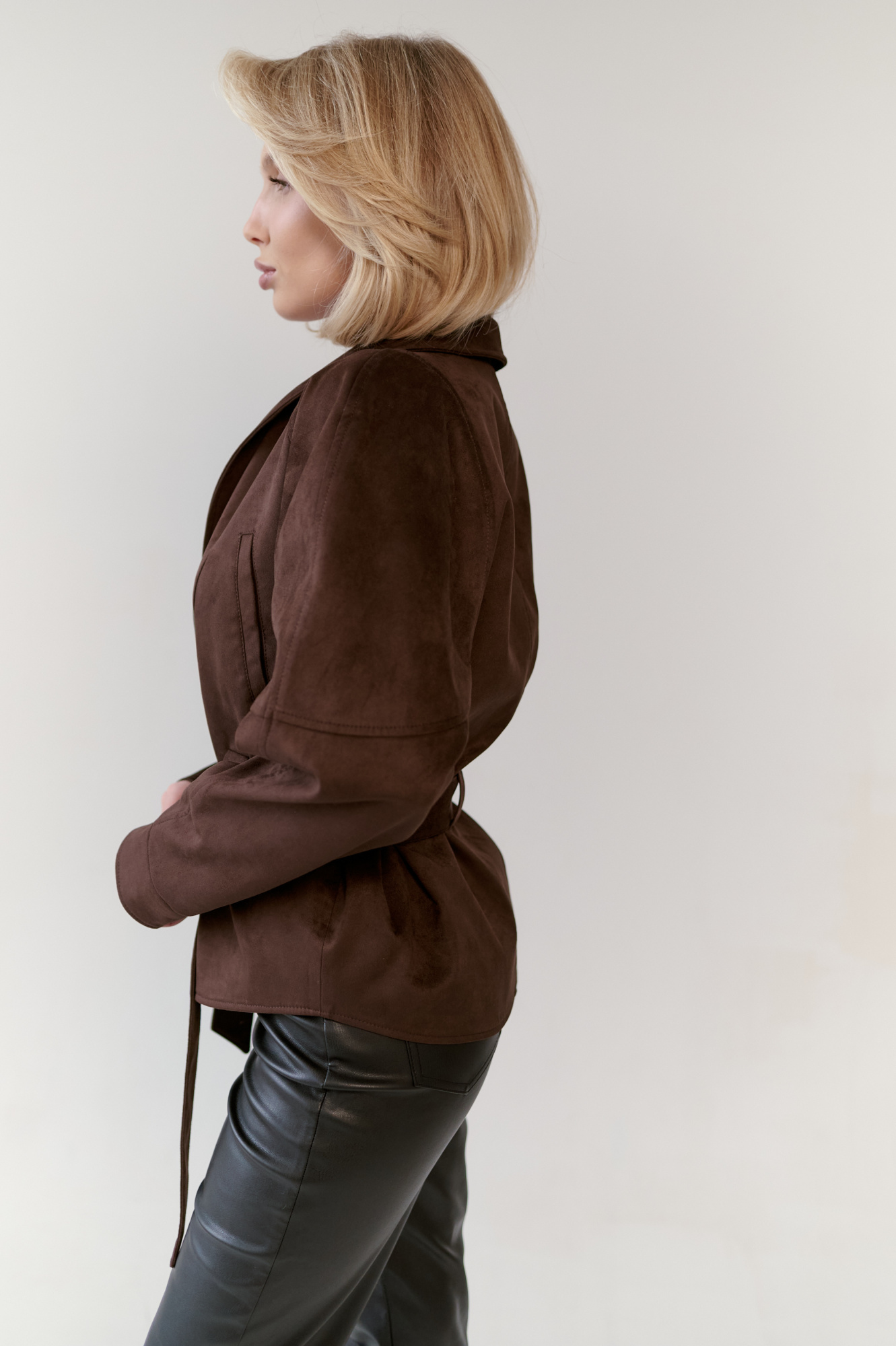 фото Куртка из эко замши 00-00002372 в Красноярске от магазина Style-Way
