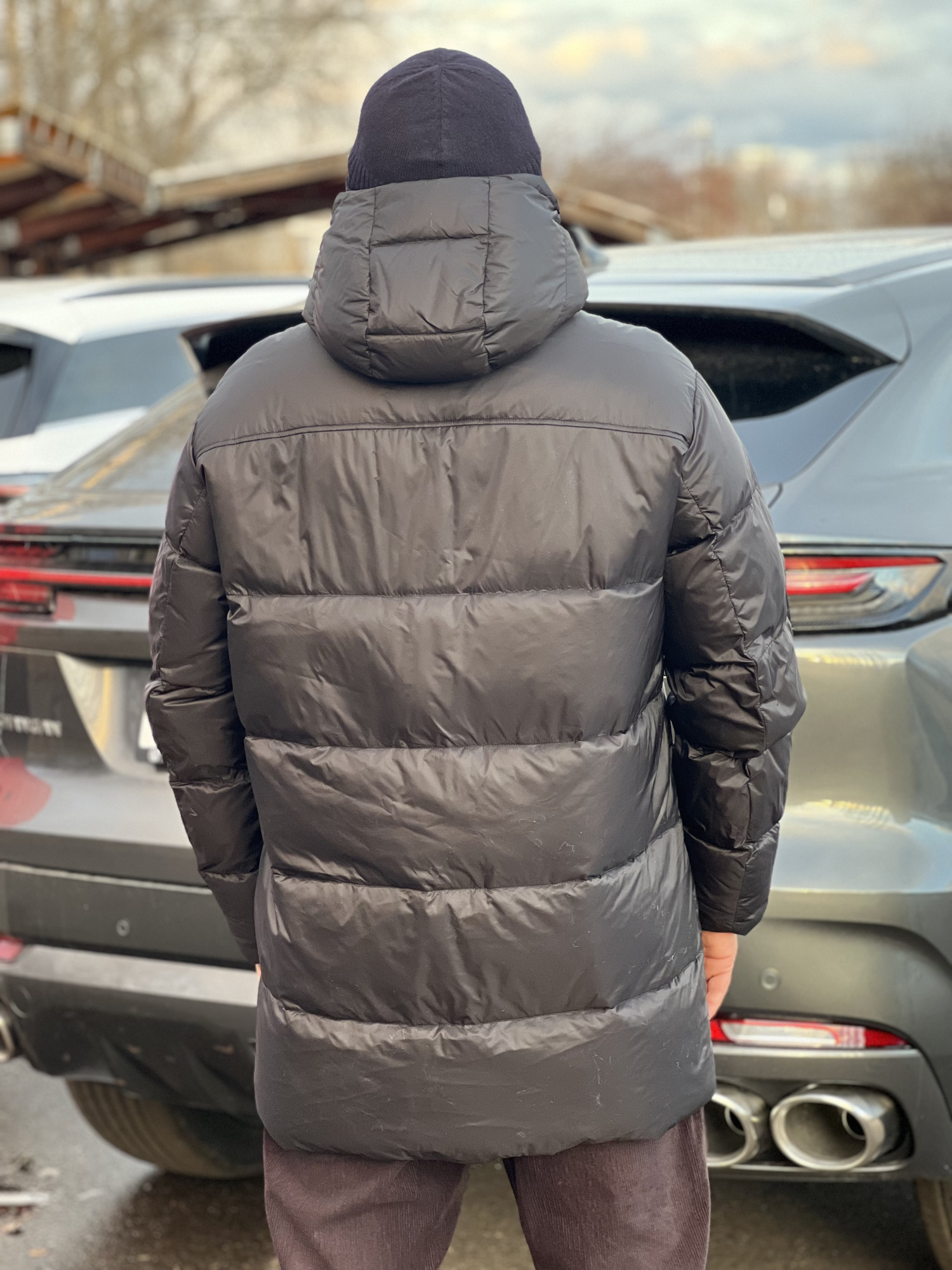 фото Пуховик с капюшоном 00-00002125 в Красноярске от магазина Style-Way