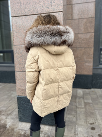 фото Пуховик с чернобуркой 00-00001807 в Красноярске от магазина Style-Way