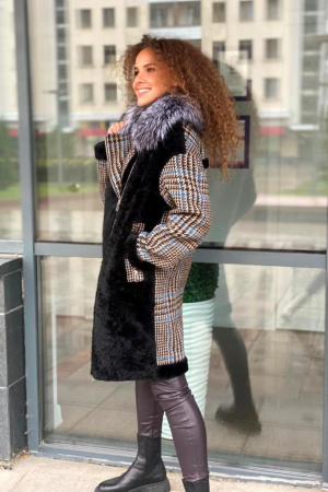 фото Пальто из шерсти альпака, Турция 00-00001287 в Красноярске от магазина Style-Way