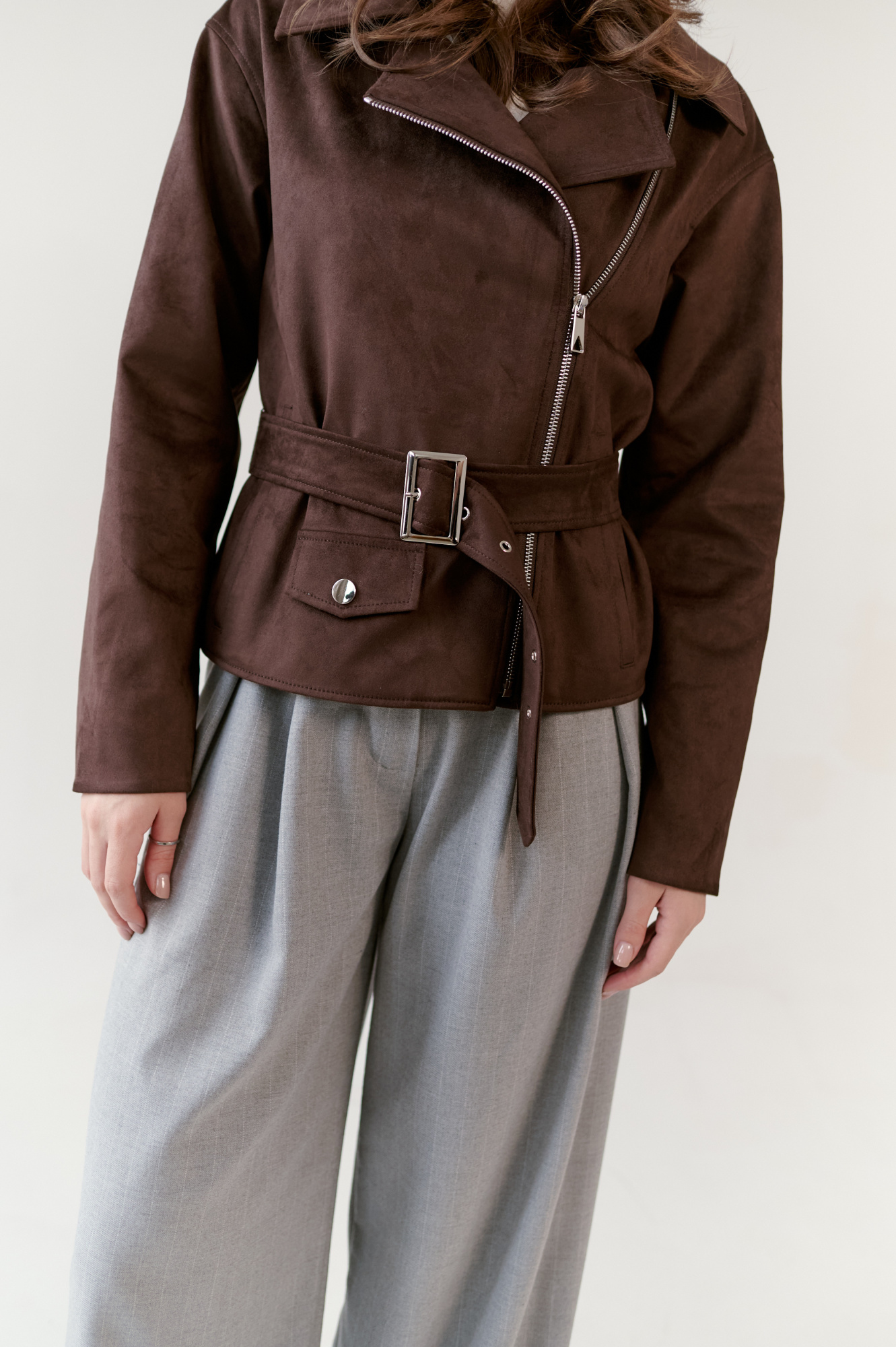 фото Куртка из эко замши 00-00002373 в Красноярске от магазина Style-Way